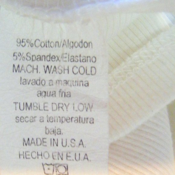 Ace of Hearts White Tank Top Size Small - Picture 7 of 7